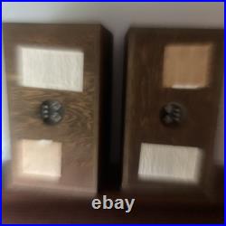 Acoustic Research Model AR-2AX Wooden Speakers Pair Of 2 Tested Working