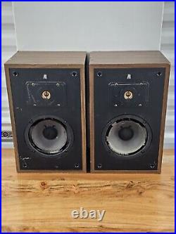 Acoustic Research Model AR-8BX Vintage Bookshelf Stereo AR Speakers Pair Read