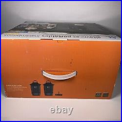 Acoustic Research Outdoor Portable Wireless Lantern Speakers Black New In Box