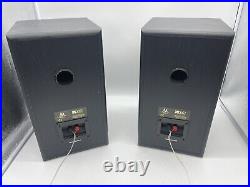 Acoustic Research PS2062 Bookshelf Speakers Tested Working 16x11x9