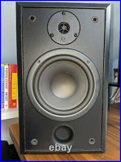 Acoustic Research Pair Bookshelf Speakers AR 206 HO Black