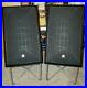 Acoustic Research Pair Of Black Ar Bookshelf Speakers 206 Ho With Stands