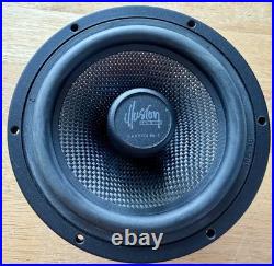 Acoustic Research Phantom Illusion Carbon Fiber Nd-5 Woofer 4 Ohm Shallow Driver
