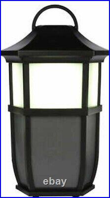 Acoustic Research Portable Outdoor Wireless & Bluetooth Speaker WithLEDFlame Light
