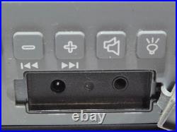 Acoustic Research Portable Outdoor Wireless Speaker, Black, AWSF9R with Light