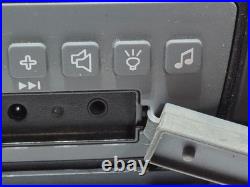 Acoustic Research Portable Outdoor Wireless Speaker, Black, AWSF9R with Light