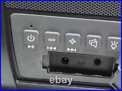 Acoustic Research Portable Outdoor Wireless Speaker, Black, AWSF9R with Light