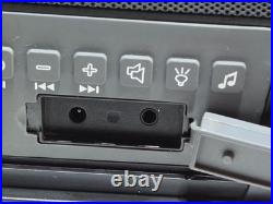 Acoustic Research Portable Outdoor Wireless Speaker, Black, AWSF9R with Light