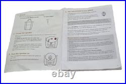 Acoustic Research Portable Outdoor Wireless Speaker, Black, AWSF9R with Light