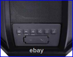 Acoustic Research Portable Wireless Bluetooth Speaker withFlickering Flame Light Acoustic Research Portable Wireless Bluetooth Speaker withFlickering Flame Light