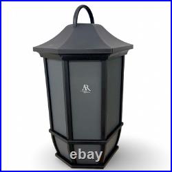 Acoustic Research Portable Wireless Indoor Outdoor Lantern Speaker w Transmitter