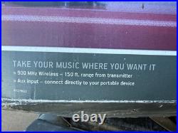 Acoustic Research Portable Wireless Speakers WS2PK63. New Open Box