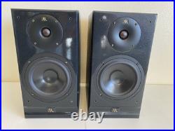 Acoustic Research S-20 Bookshelf Speakers Black Made In Poland