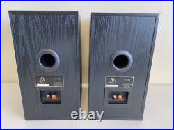 Acoustic Research S-20 Bookshelf Speakers Black Made In Poland