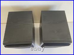 Acoustic Research S-20 Bookshelf Speakers Black Made In Poland
