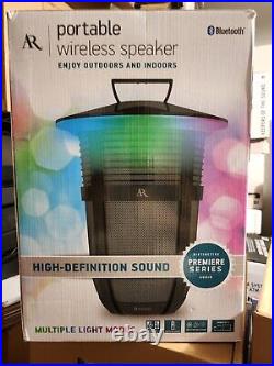 Acoustic Research Santa Clara AWSEE3BK Indoor/Outdoor Wireless Bluetooth Speaker