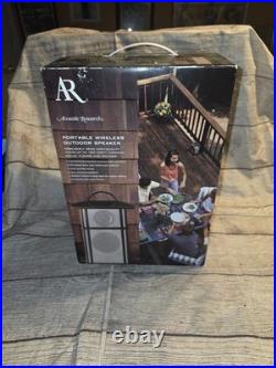 Acoustic Research Speaker AW825 Wireless Outdoor Portable NEW IN BOX