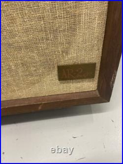 Acoustic Research Speakers AR-2ax Nice Sounds Vintage Rare Acoustic Research Speakers AR-2ax Nice Sounds Vintage Rare