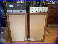 Acoustic Research Speakers AR-3 Vintage UNTOUCHED One Owner withOriginal Receipt