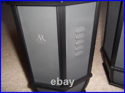 Acoustic Research Speakers WS2PK63 Lantern Black Speakers withTransmitter+Adapters
