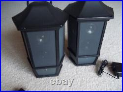 Acoustic Research Speakers WS2PK63 Lantern Black Speakers withTransmitter+Adapters
