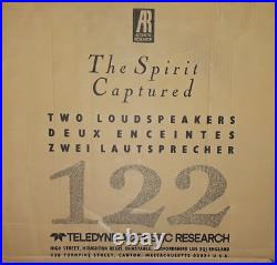 Acoustic Research Spirit Series 122 Home Audio Speakers (BRAND NEW!)
