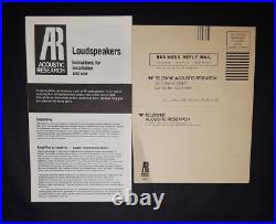 Acoustic Research Spirit Series 122 Home Audio Speakers (BRAND NEW!)