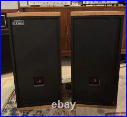 Acoustic Research TSW510 Floorstanding Speakers Pair Black with Wood