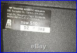 Acoustic Research TSW 510 Home Audio Loud Speakers (BRAND NEW!)