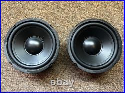 Acoustic Research TSW-610 6.5 Midrange Replacements 8 Ohm (Qty 2 Midranges)