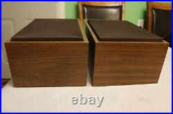 Acoustic Research Teledyne AR18s vintage speakers Newly Refoamed & Tested