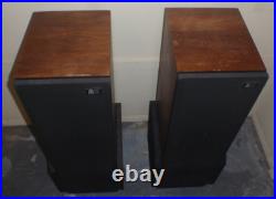 Acoustic Research (Teledyne) AR90 Speakers for Restoration/Repair