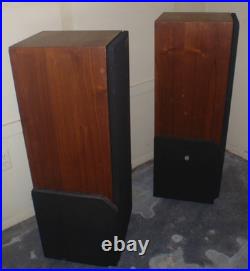 Acoustic Research (Teledyne) AR90 Speakers for Restoration/Repair