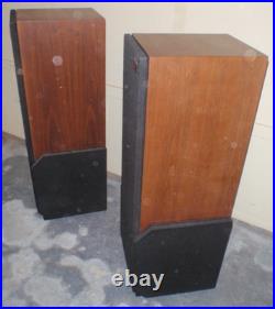 Acoustic Research (Teledyne) AR90 Speakers for Restoration/Repair