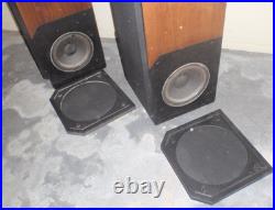 Acoustic Research (Teledyne) AR90 Speakers for Restoration/Repair