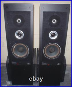 Acoustic Research (Teledyne) AR90 Speakers for Restoration/Repair