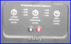 Acoustic Research (Teledyne) AR90 Speakers for Restoration/Repair