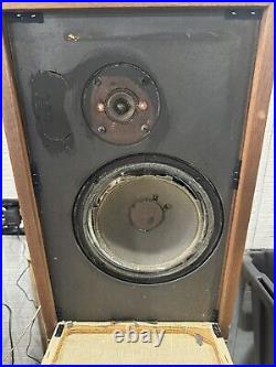 Acoustic Research Vintage AR-6 Speaker Pair Working & Tested Acoustic Research Vintage AR-6 Speaker Pair Working & Tested