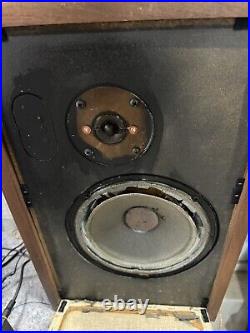 Acoustic Research Vintage AR-6 Speaker Pair Working & Tested Acoustic Research Vintage AR-6 Speaker Pair Working & Tested