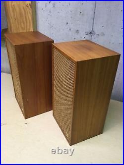 Acoustic Research Vintage Speakers. AR4x Drivers Loaded In Clone Heathkit Cabs