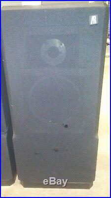 Acoustic Research Vintage Tower/Floor speakers AR93Q Rare Pair Set