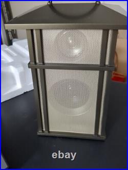 Acoustic Research Wireless Indoor Outdoor Portable Speakers Bronze Model AW825