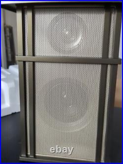 Acoustic Research Wireless Indoor Outdoor Portable Speakers Bronze Model AW825