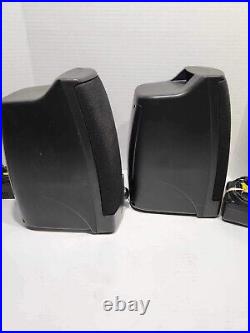 Acoustic Research Wireless Speakers AW-871 & 2 Power Cords. No Transmitter