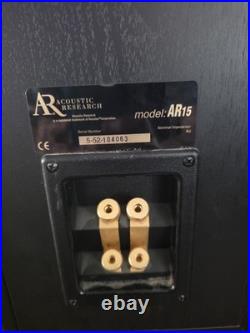 Acoustic Research ar15 Paired Speakers