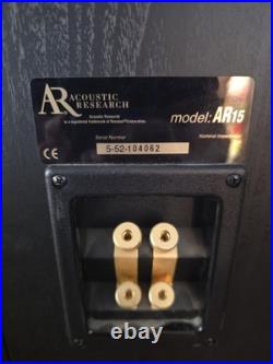 Acoustic Research ar15 Paired Speakers