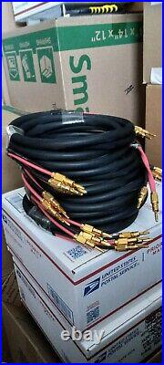 Acoustic Research audiophile BI-WIRE speaker cables BRAND NEW Flawless 3 meters