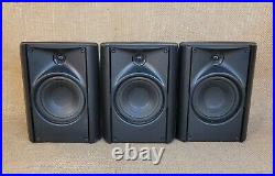 Acoustic Research set of three wall speakers TESTED WORKS