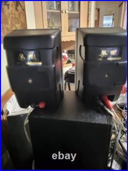 Acoustic reseach HC4 set of 4 speakers