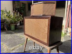 Acoustic research AR1-W + Janszen 1-30 Electrostatic Speaker